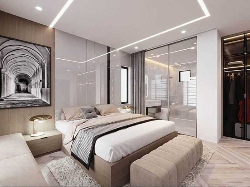 Bất lợi khi xây nhà vệ sinh trong phòng ngủ